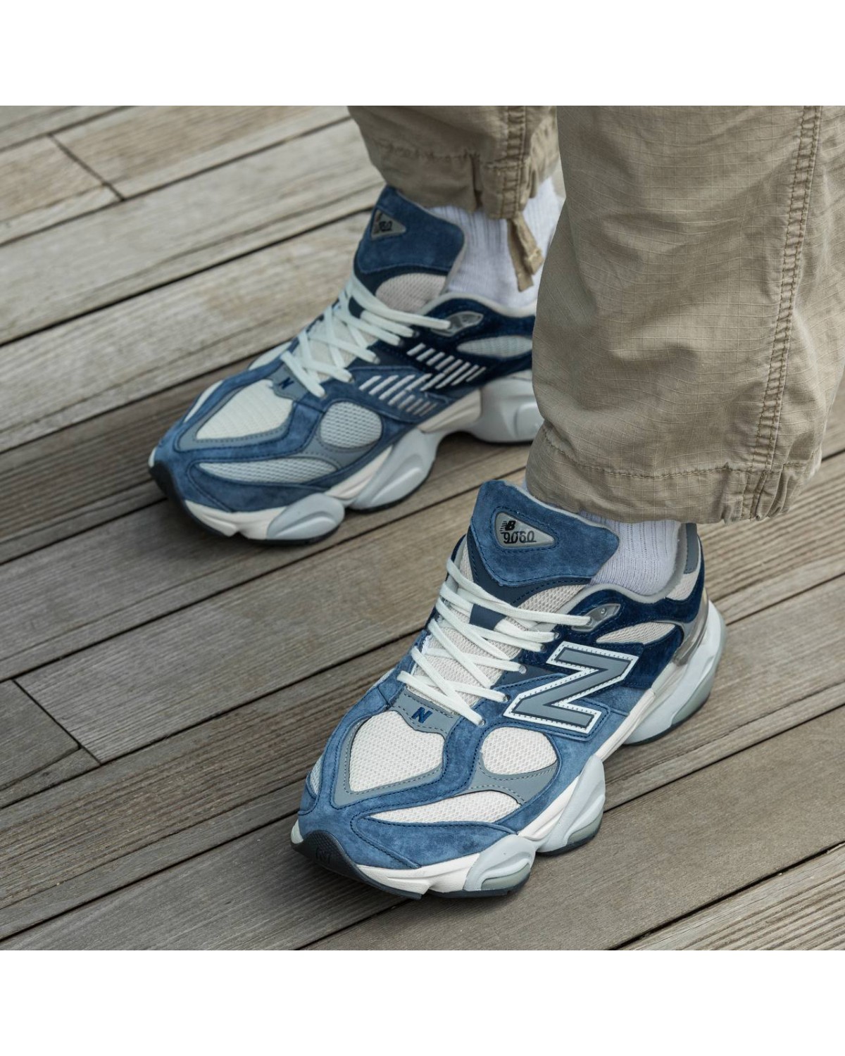 New Balance 9060 White\Blue