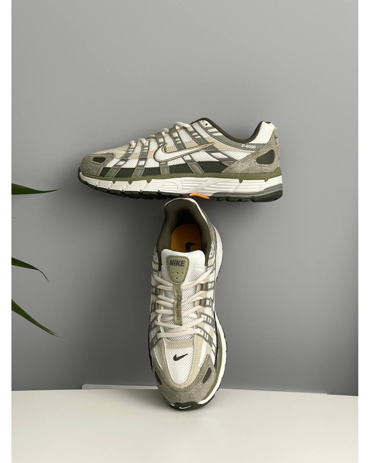Nike P-6000 Light Army Cargo Khaki