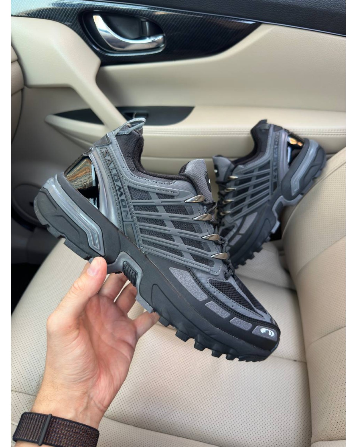Salomon ACS OQ Gore-Tex Thermo Grey Black