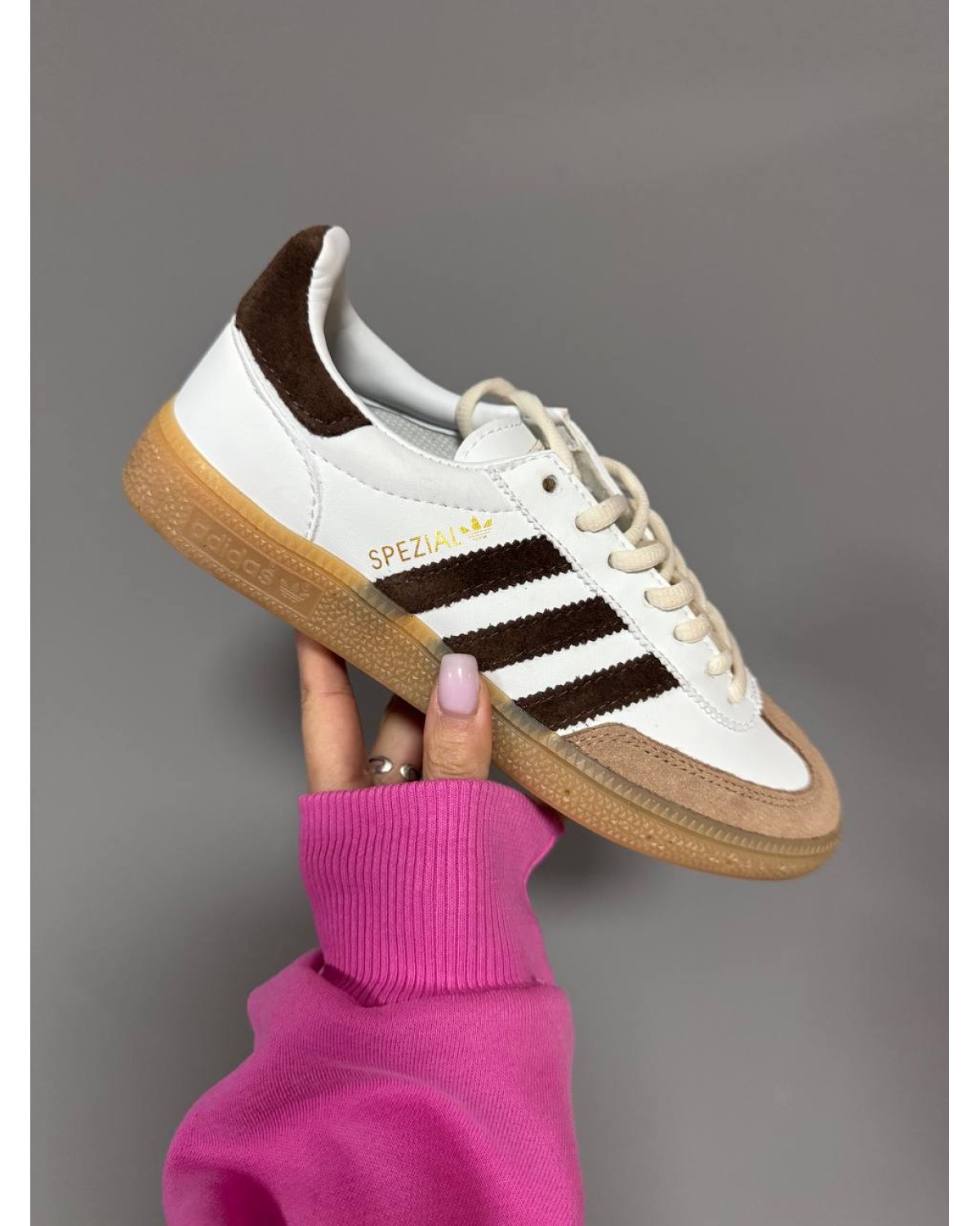 Adidas Spezial White Brown