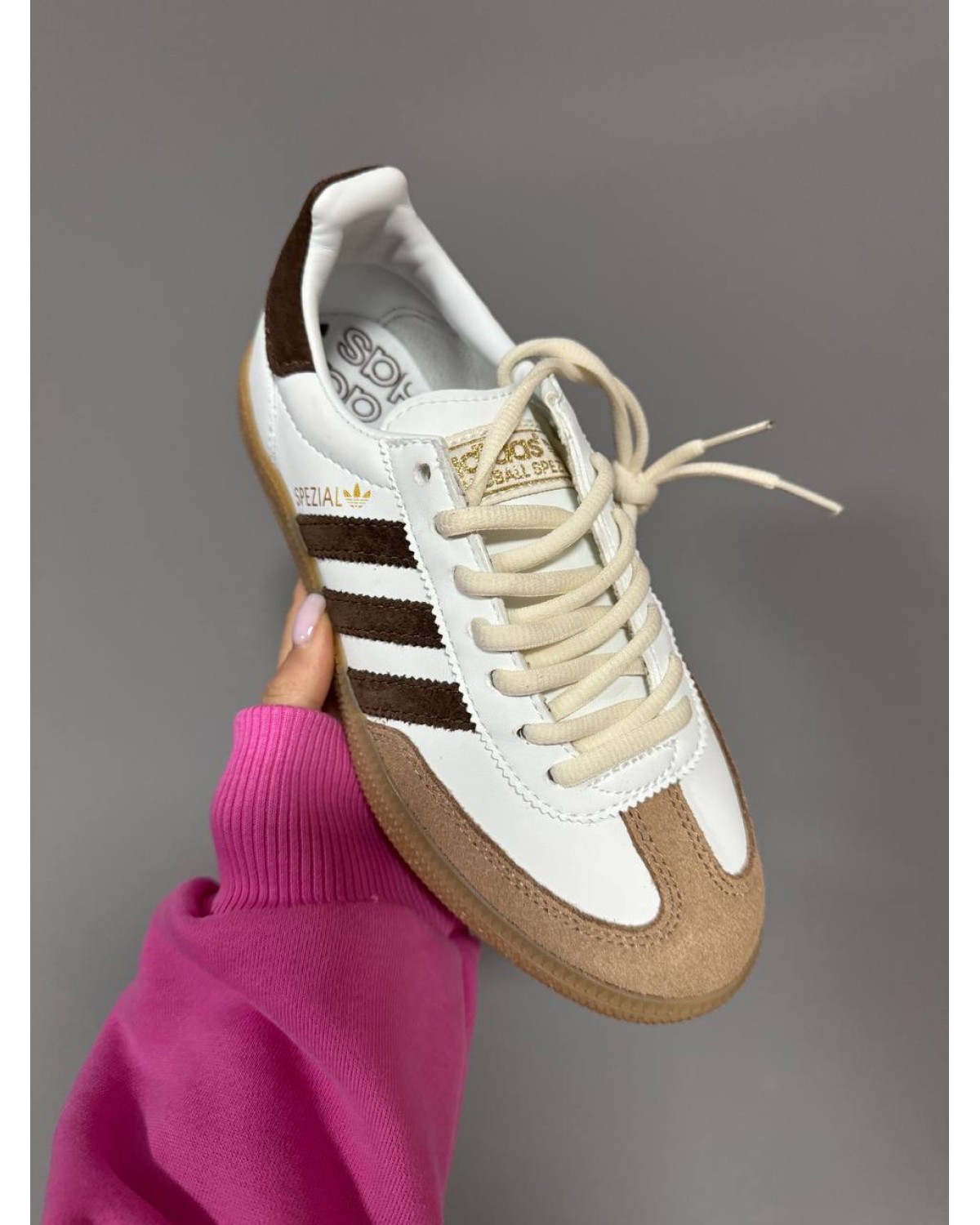 Adidas Spezial White Brown