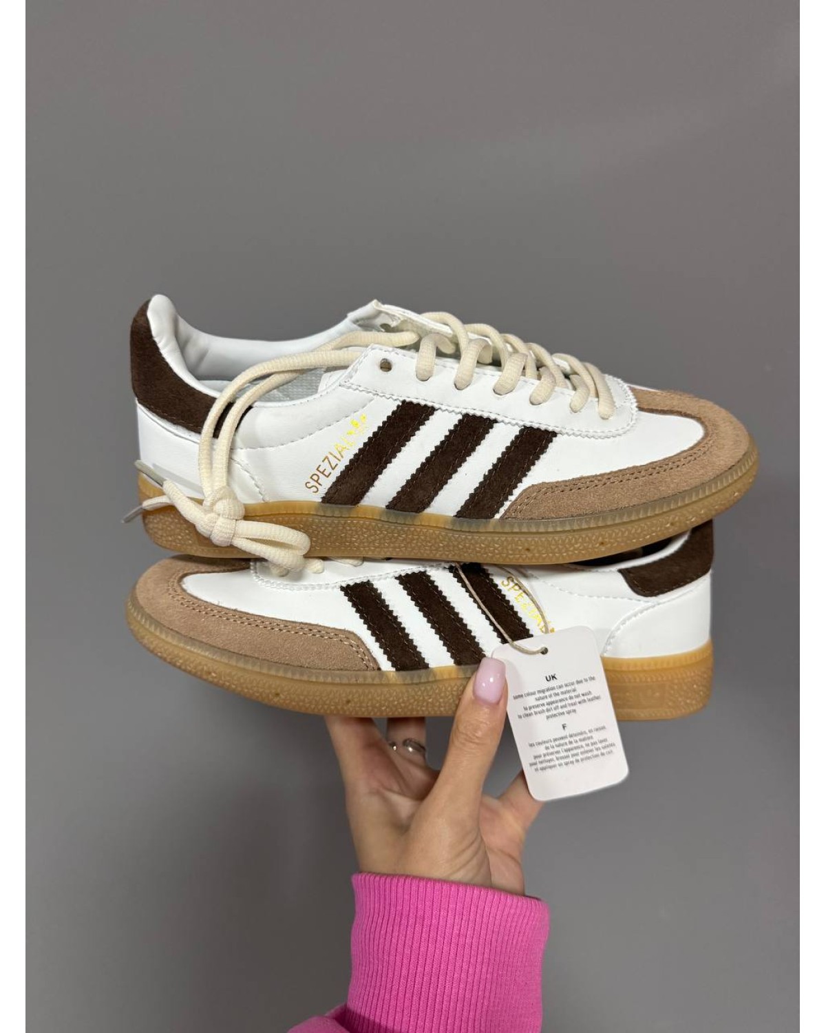 Adidas Spezial White Brown