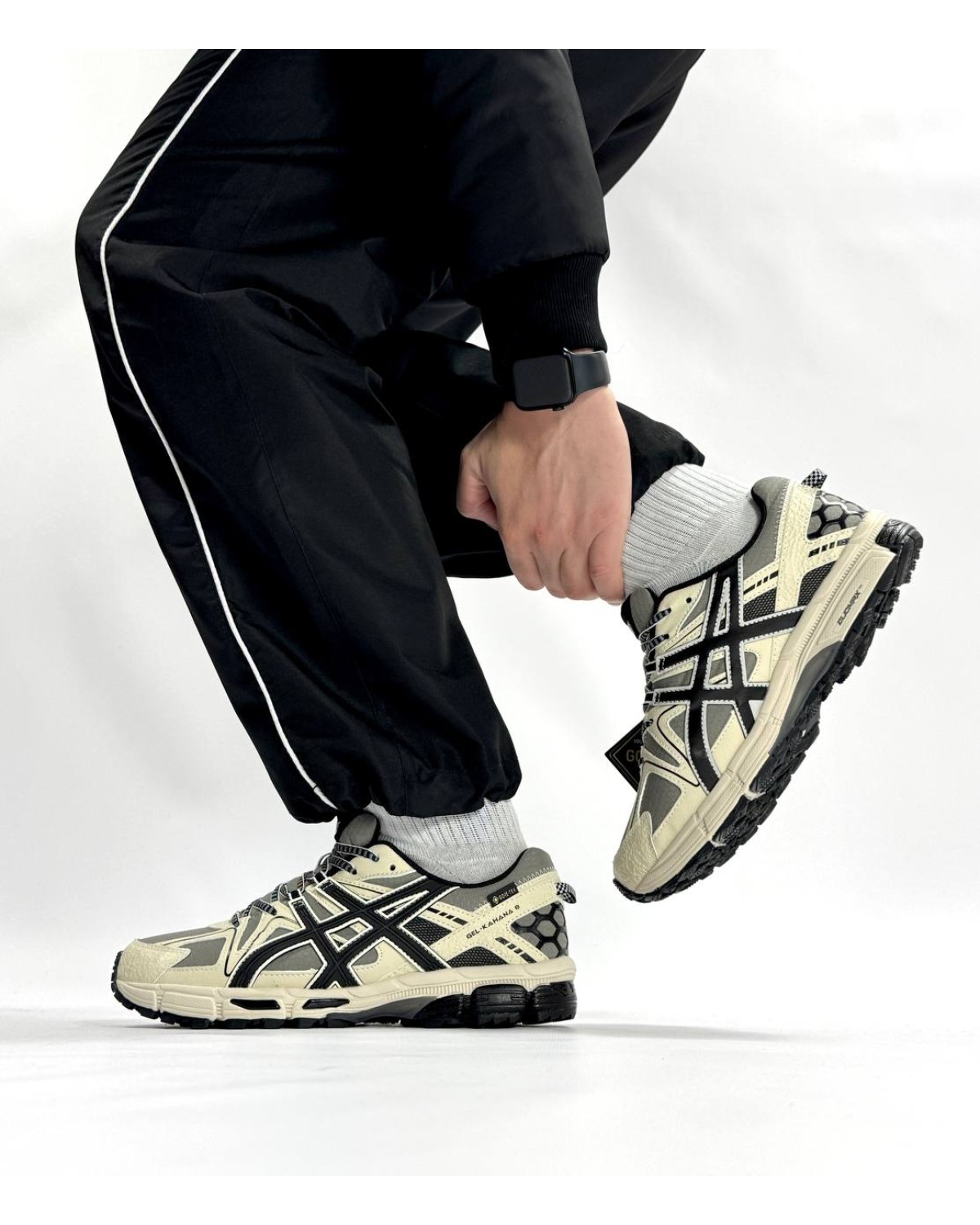 Asics Gel KAHANA 8 BLACK BEIGE