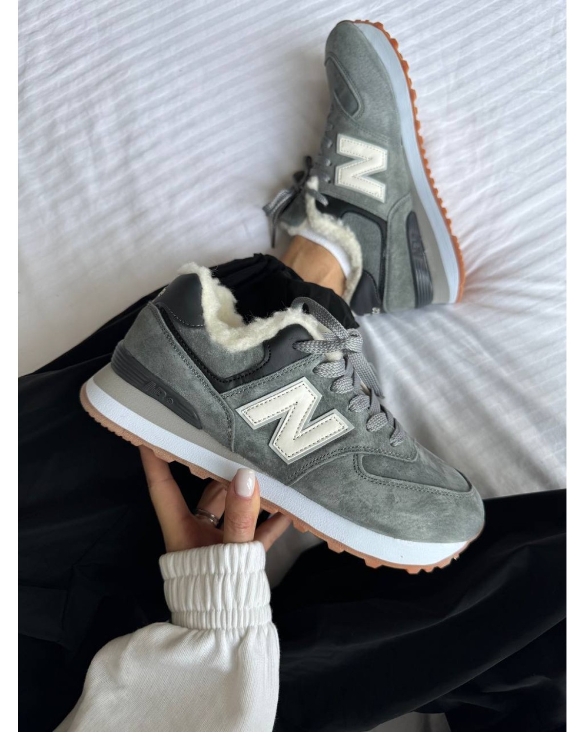 New Balance 574 Grey Fur