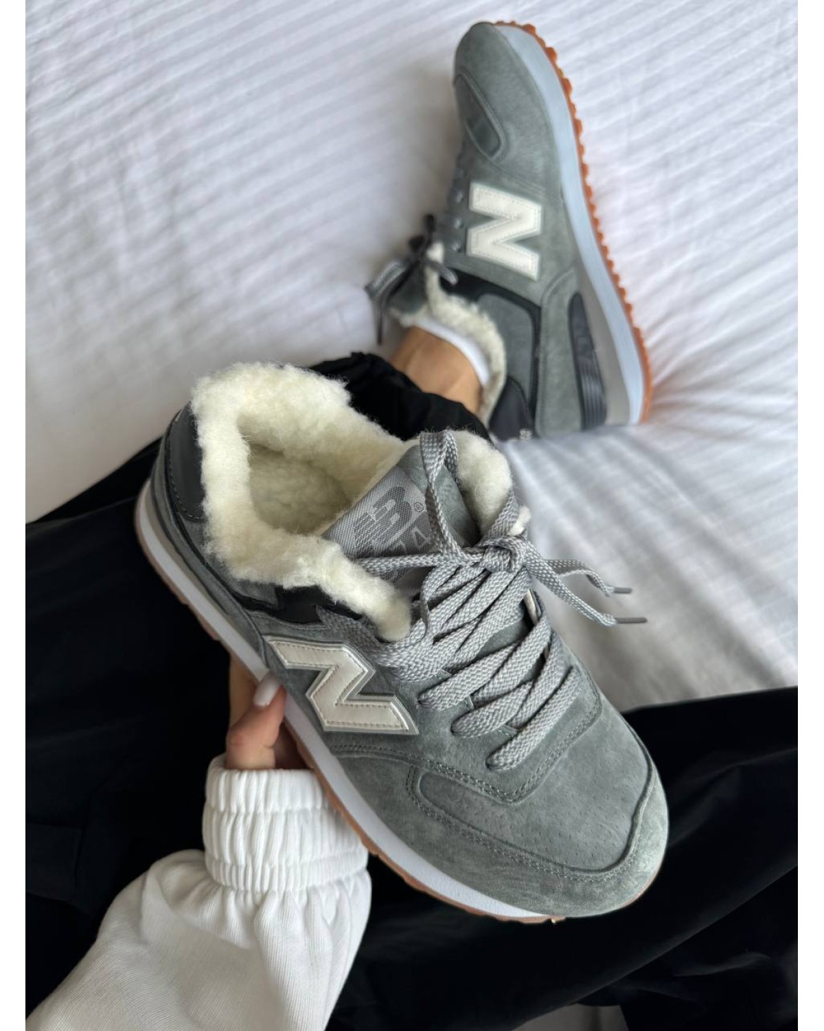 New Balance 574 Grey Fur
