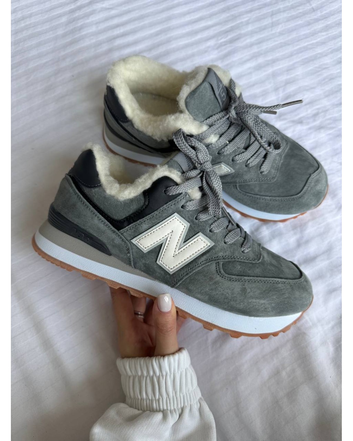 New Balance 574 Grey Fur