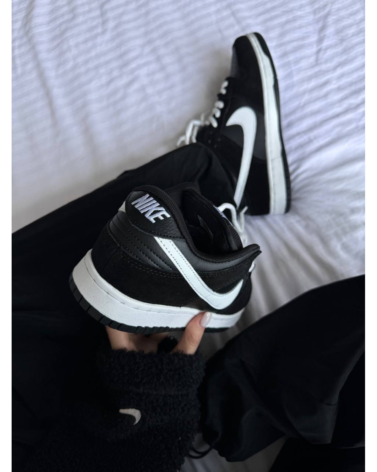 Nike SB Dunk "Black Suede Fur"