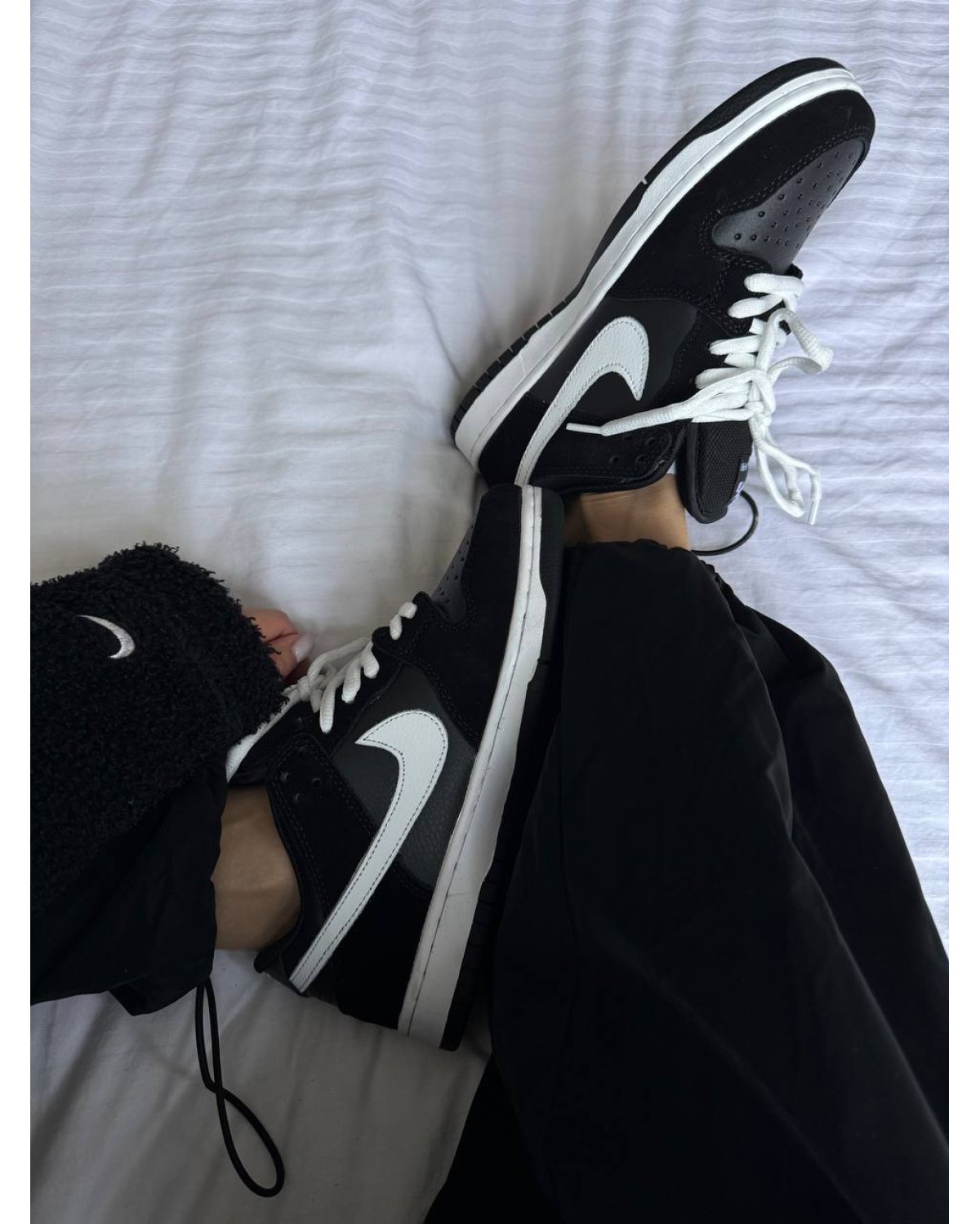 Nike SB Dunk "Black Suede Fur"