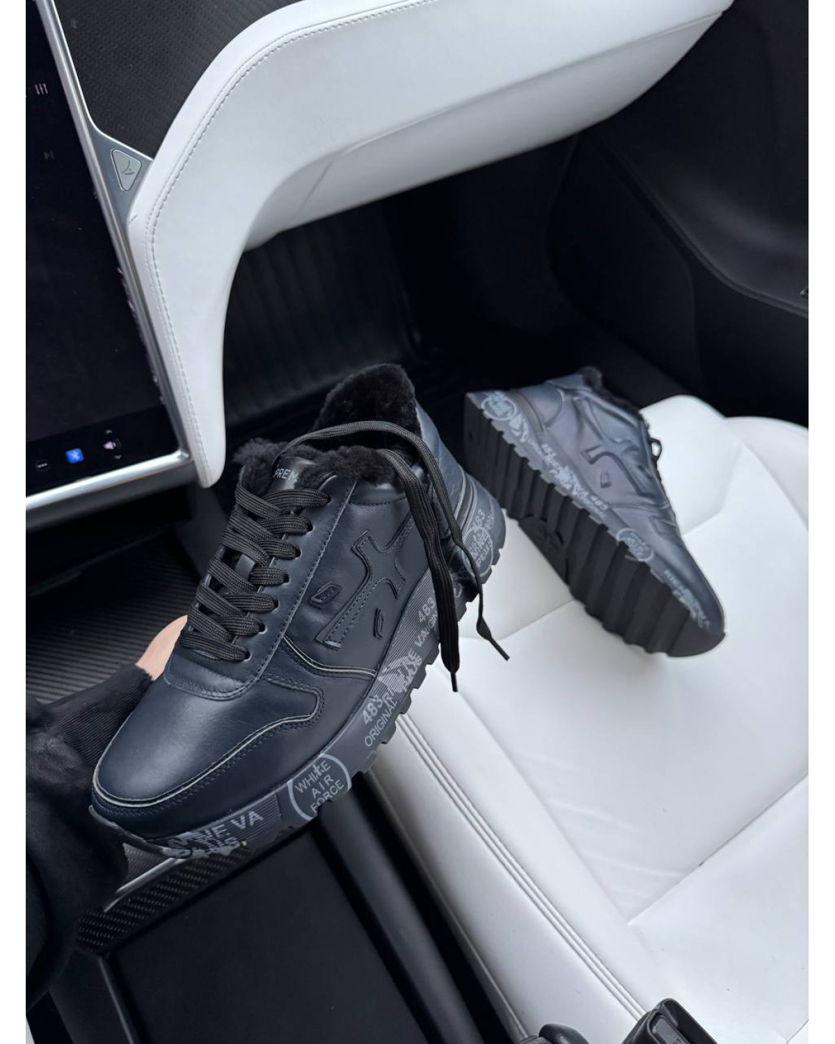 Premiata "Mick" 7108M Leather Blue