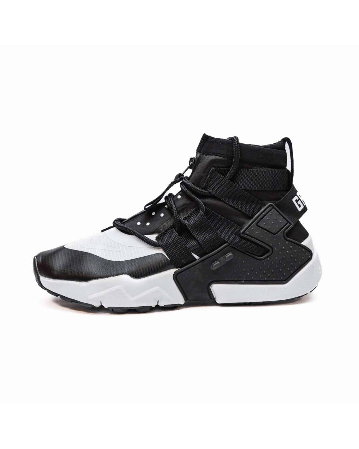 Nike Huarache Gripp Zip Black White