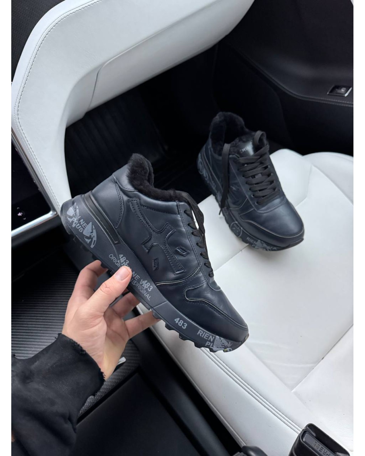 Premiata "Mick" 7108M Leather Blue