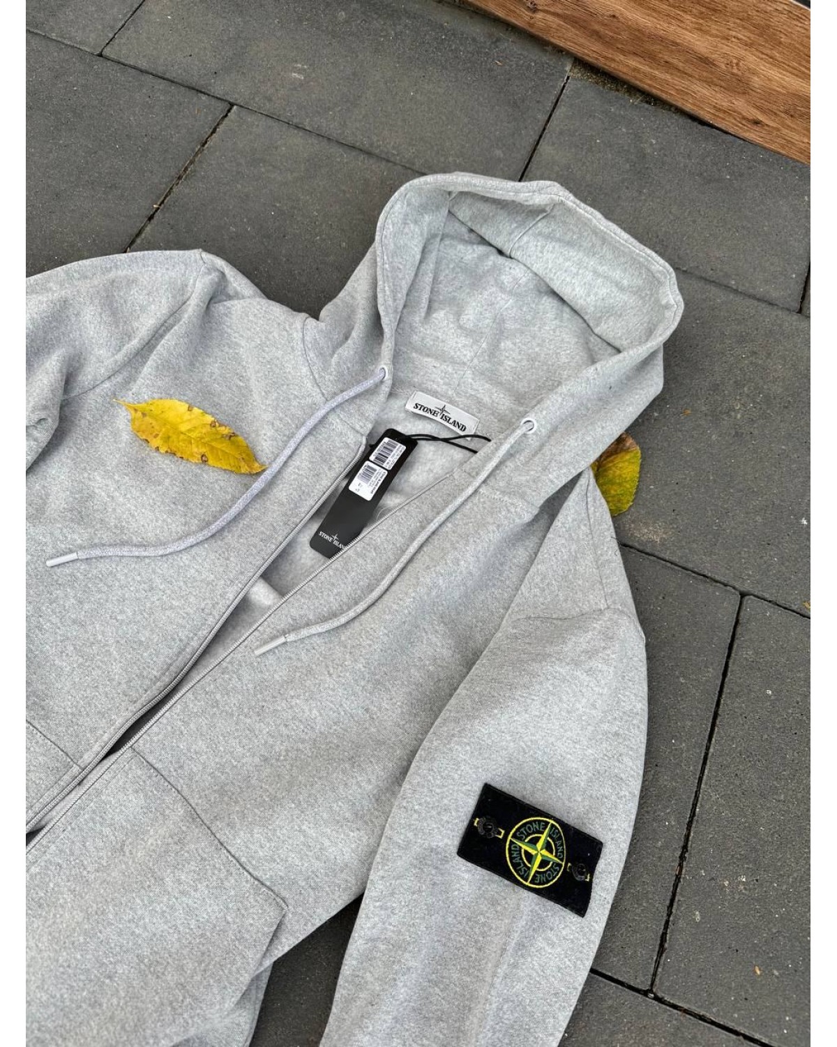 Зіп- Худі Stone Island Сірий