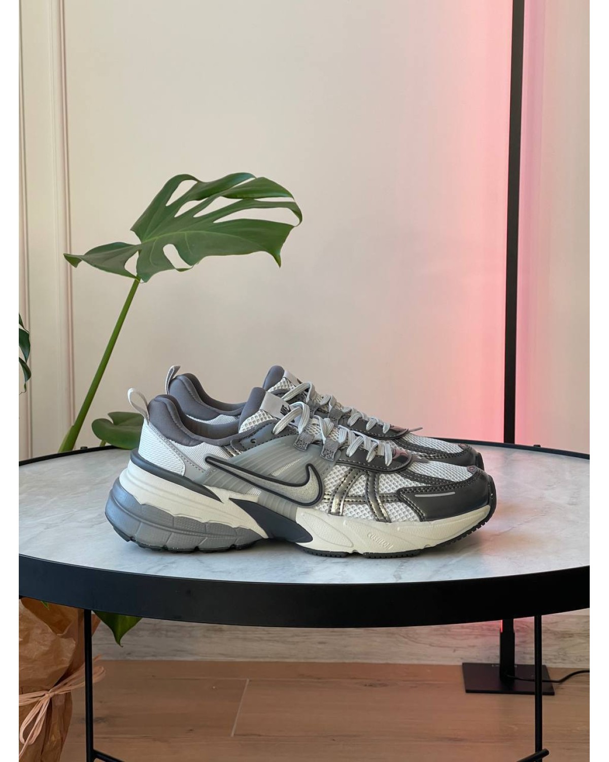 Nike V2K Run Pure Platinum Wolf Grey FD0736-003
