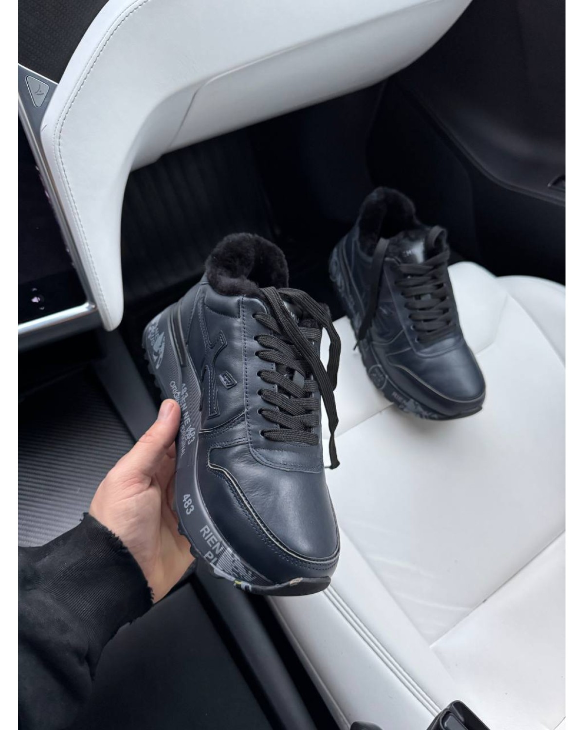 Premiata "Mick" 7108M Leather Blue