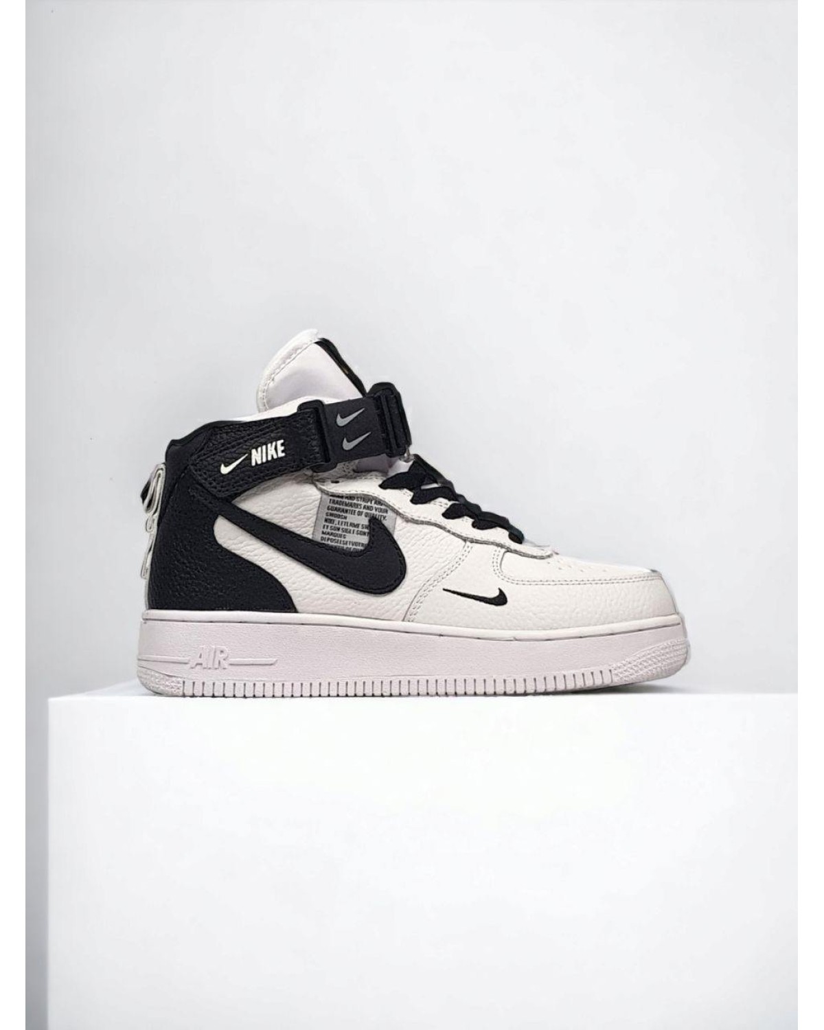 Nike Air Force Utiliti High White Black Winter Fur