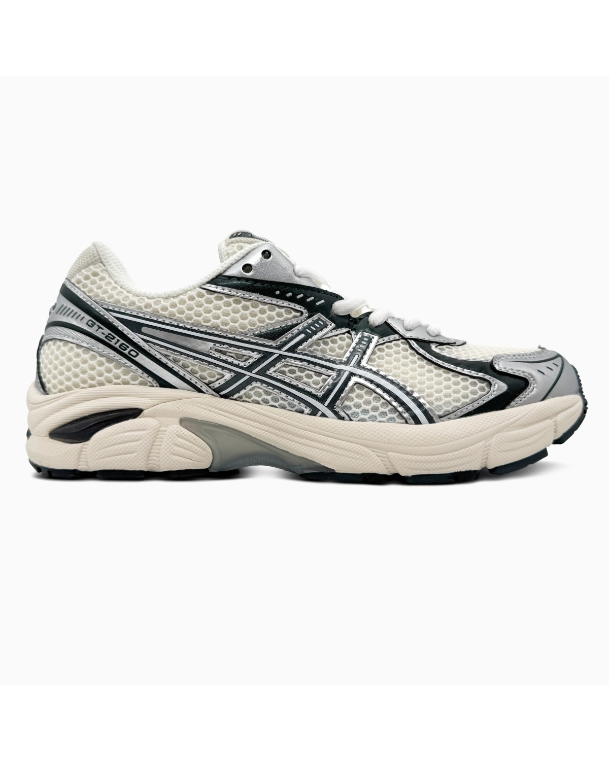 Asics GT-2160 Silver/Beige/Dark Green