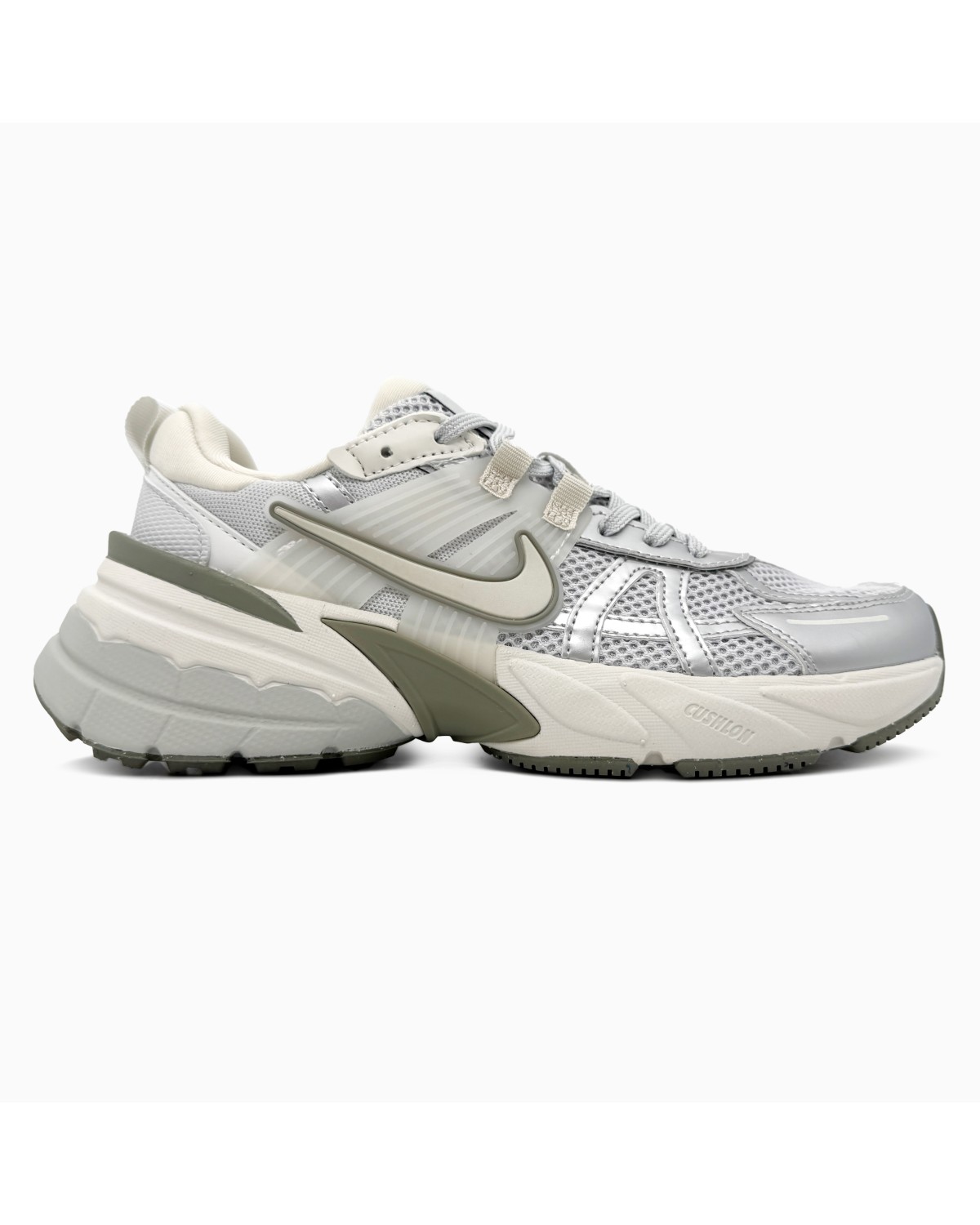 Nike V2K Runtekk Silver\Olive\White