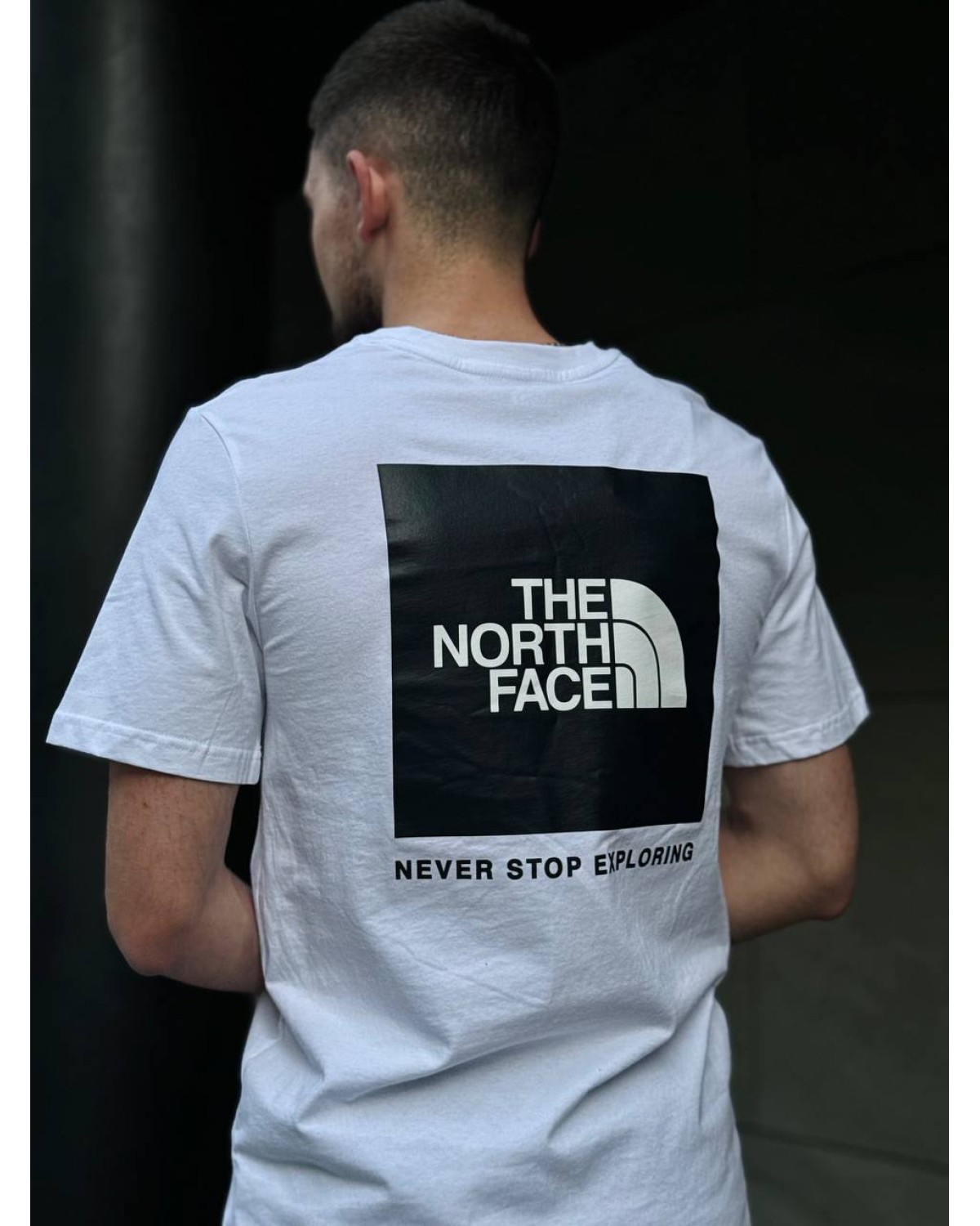 Футболка The  North Face  «WHITE/TNF BLACK»