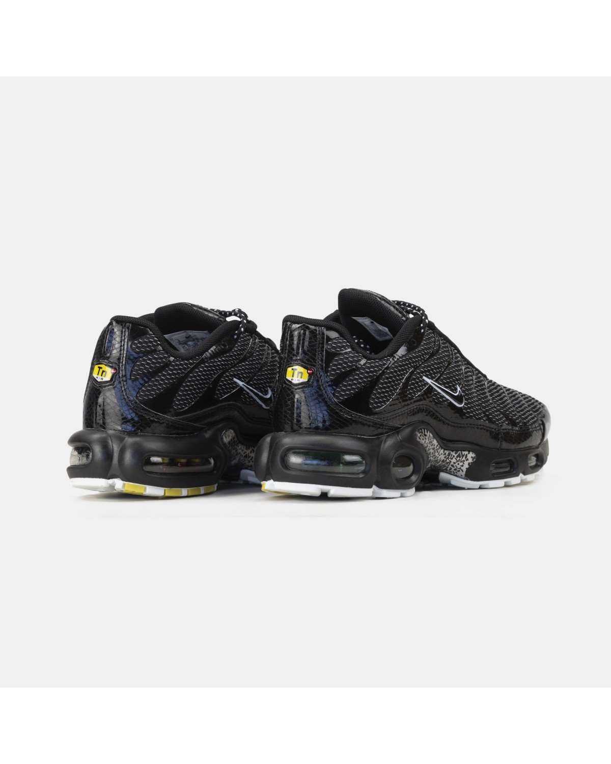 Nike Air Max TN Plus Black White Reptile