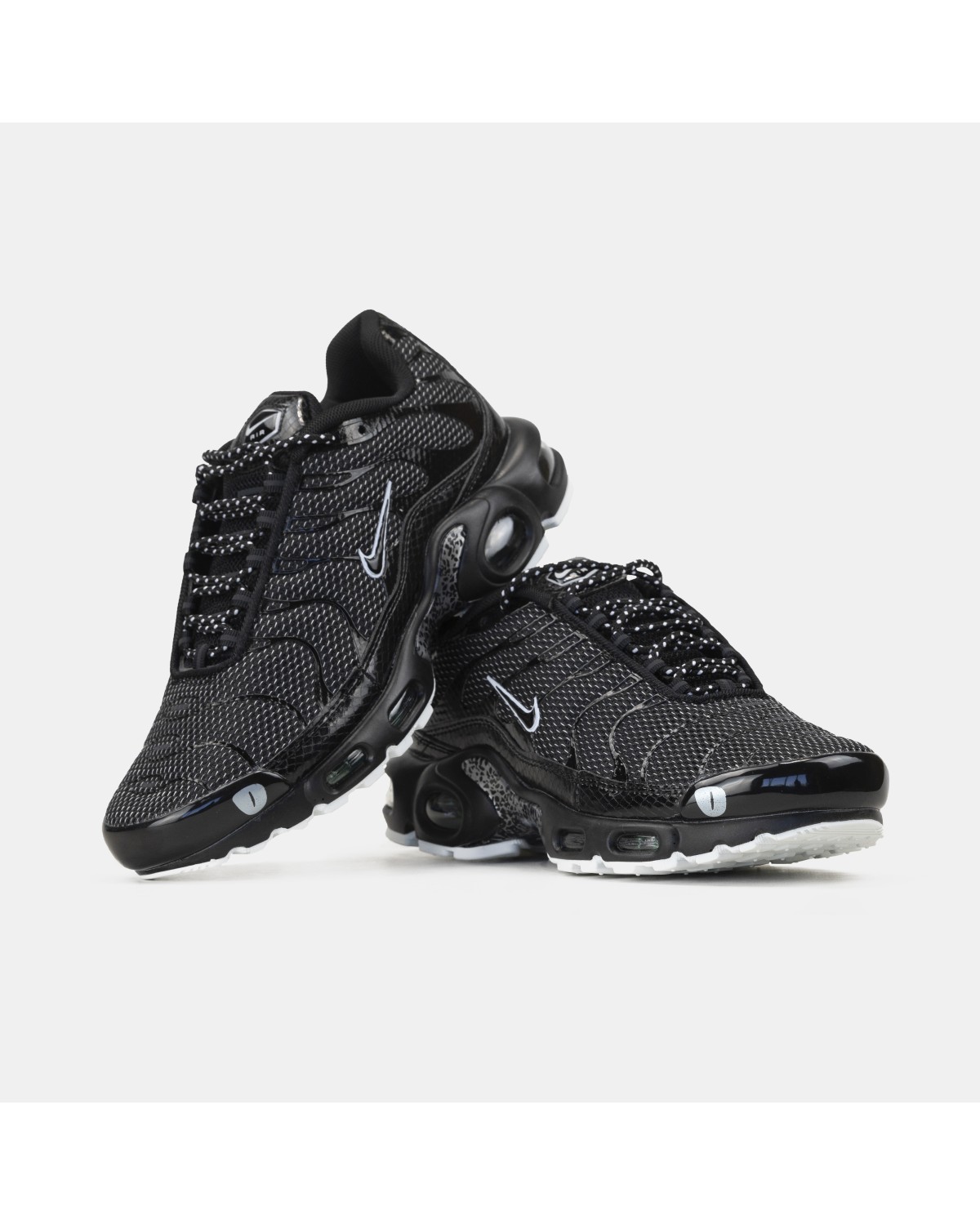 Nike Air Max TN Plus Black White Reptile