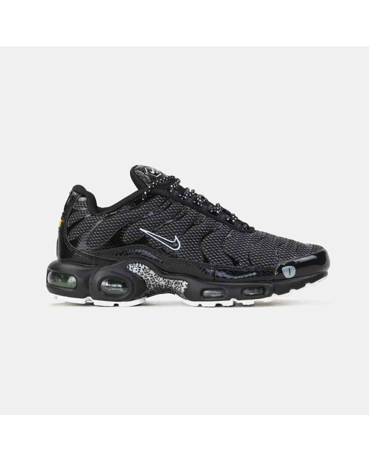 Nike Air Max TN Plus Black White Reptile